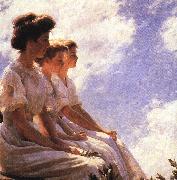Charles Courtney Curran On the Heights oil painting picture wholesale